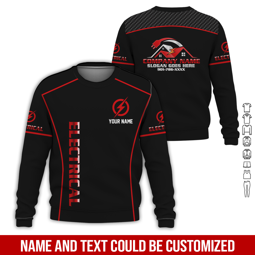 6040743-personalized-name-electric-3d-all-over-printed-clothes-pc380-13.jpg Custom Electric 3D Hoodie - photo 13