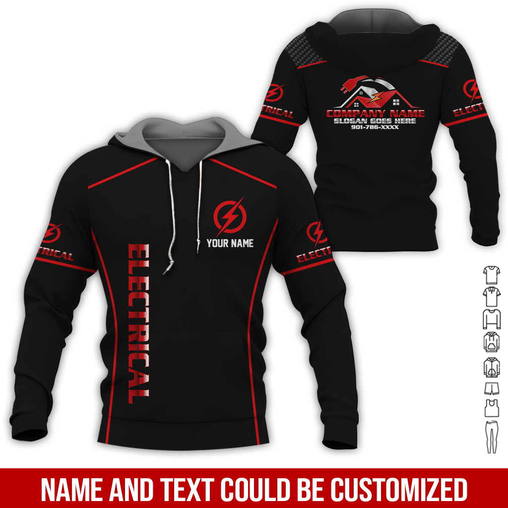 6040743-personalized-name-electric-3d-all-over-printed-clothes-pc380-14.jpg Custom Electric 3D Hoodie - photo 14