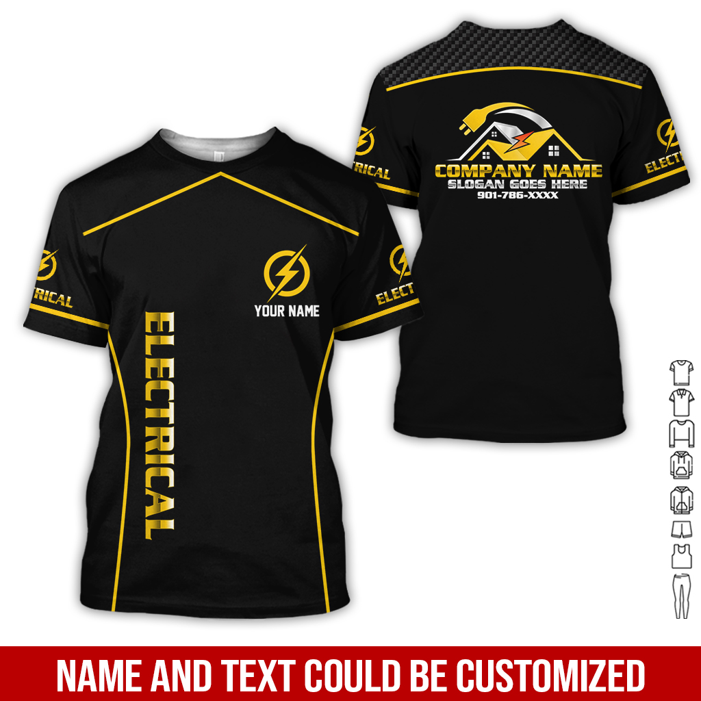 6040743-personalized-name-electric-3d-all-over-printed-clothes-pc380-19.jpg Custom Electric 3D Hoodie - photo 19