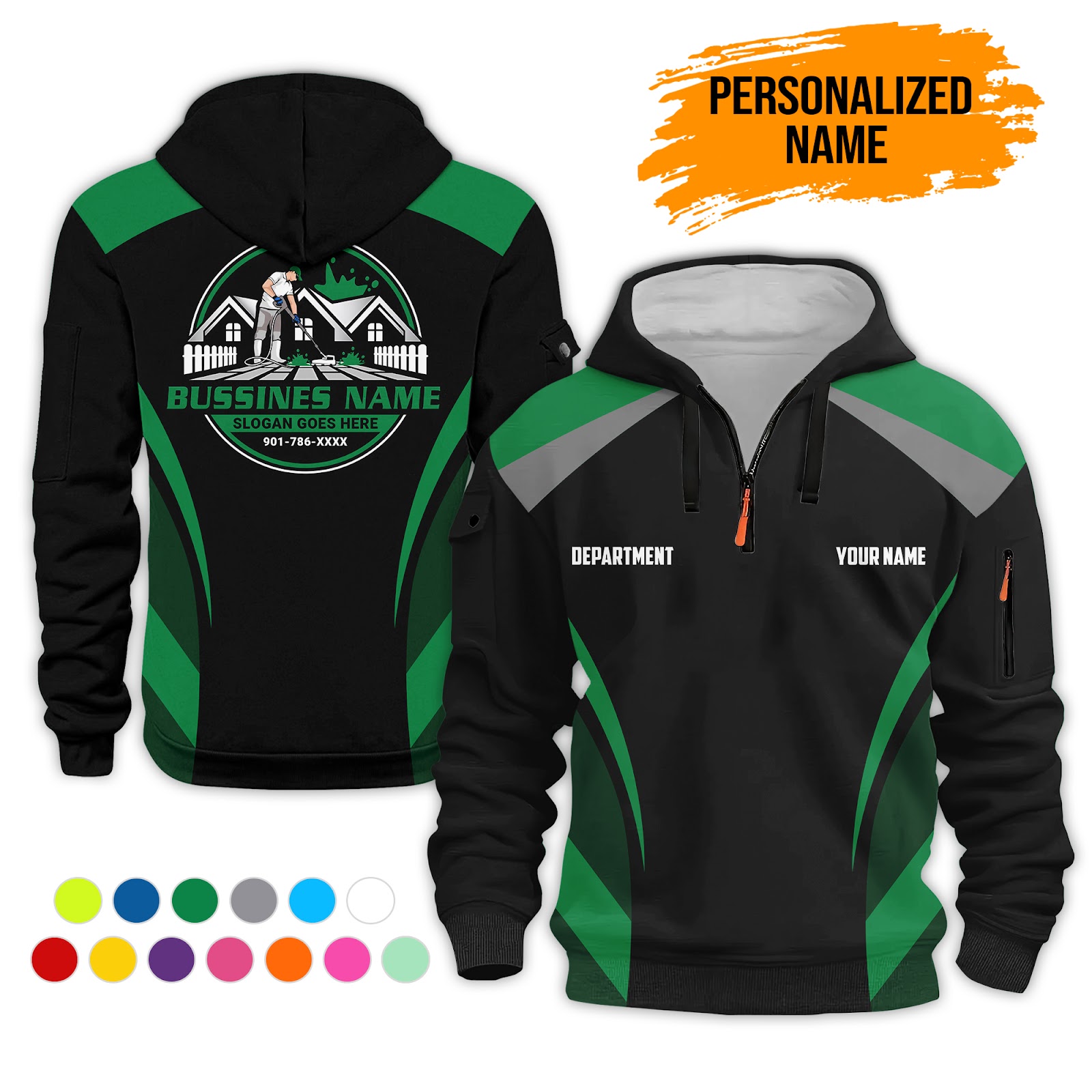 6041779-personalized-name-pressure-cleaning-service-3d-printed-quarter-zip-hoodie-pc381-12.jpg Custom Pressure Cleaning Service 3D Printed - photo 12