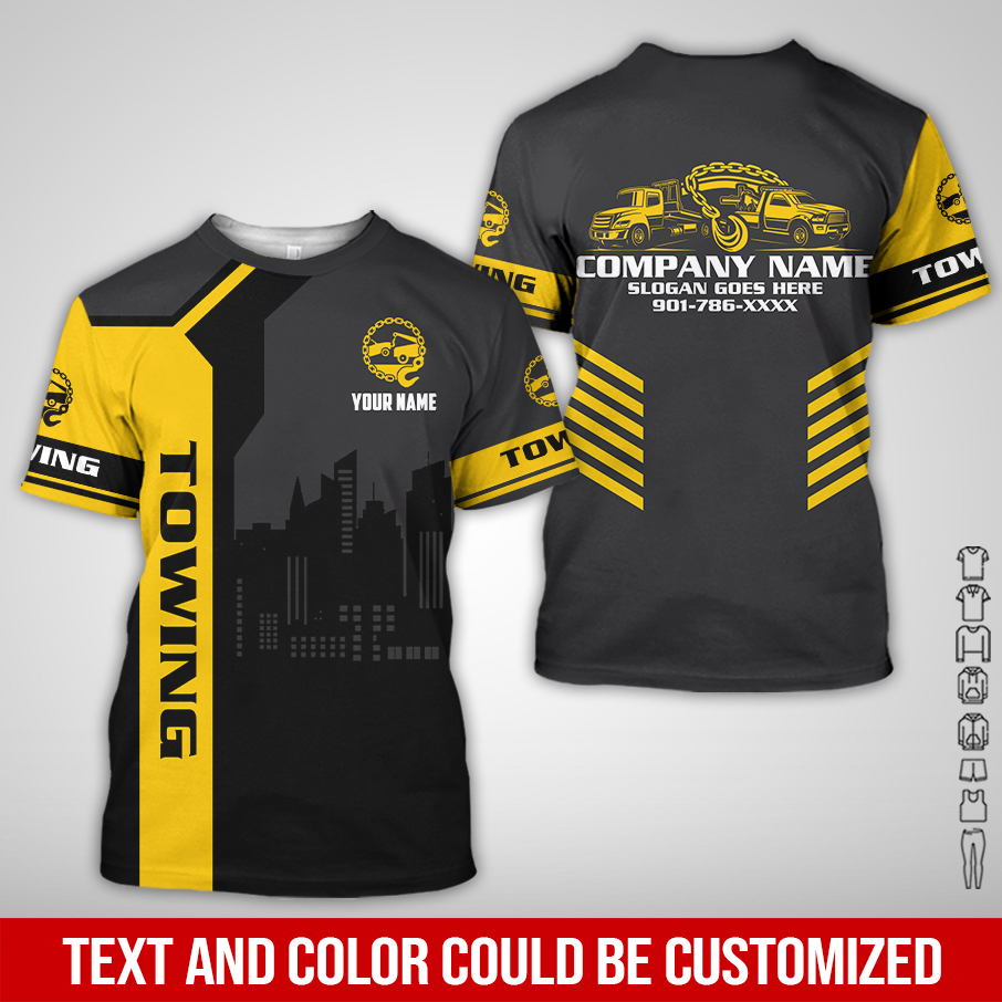 6041954-personalized-name-tow-truck-3d-all-over-printed-clothes-am868-19.jpg Custom Tow Truck 3D Hoodie - photo 19