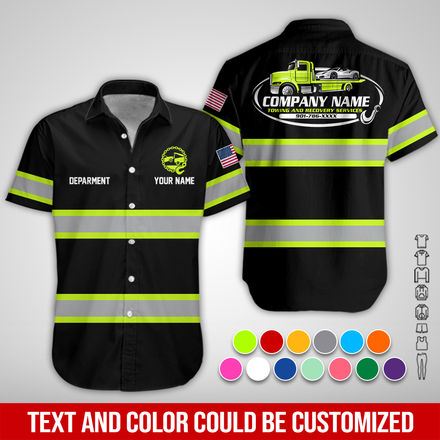 Custom Tow Truck 3D Hoodie - photo 3