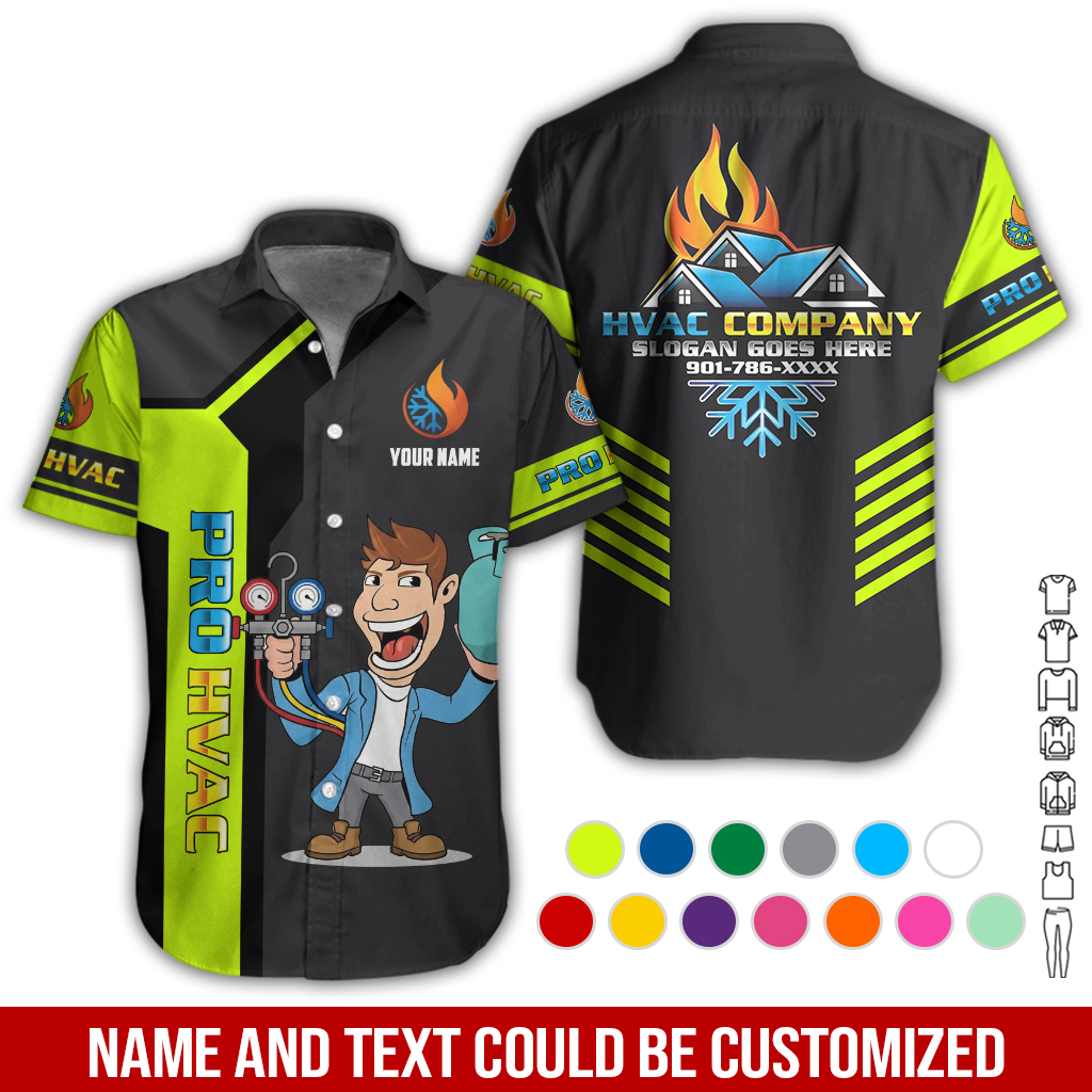 Custom HVAC 3D Hoodie - photo 3