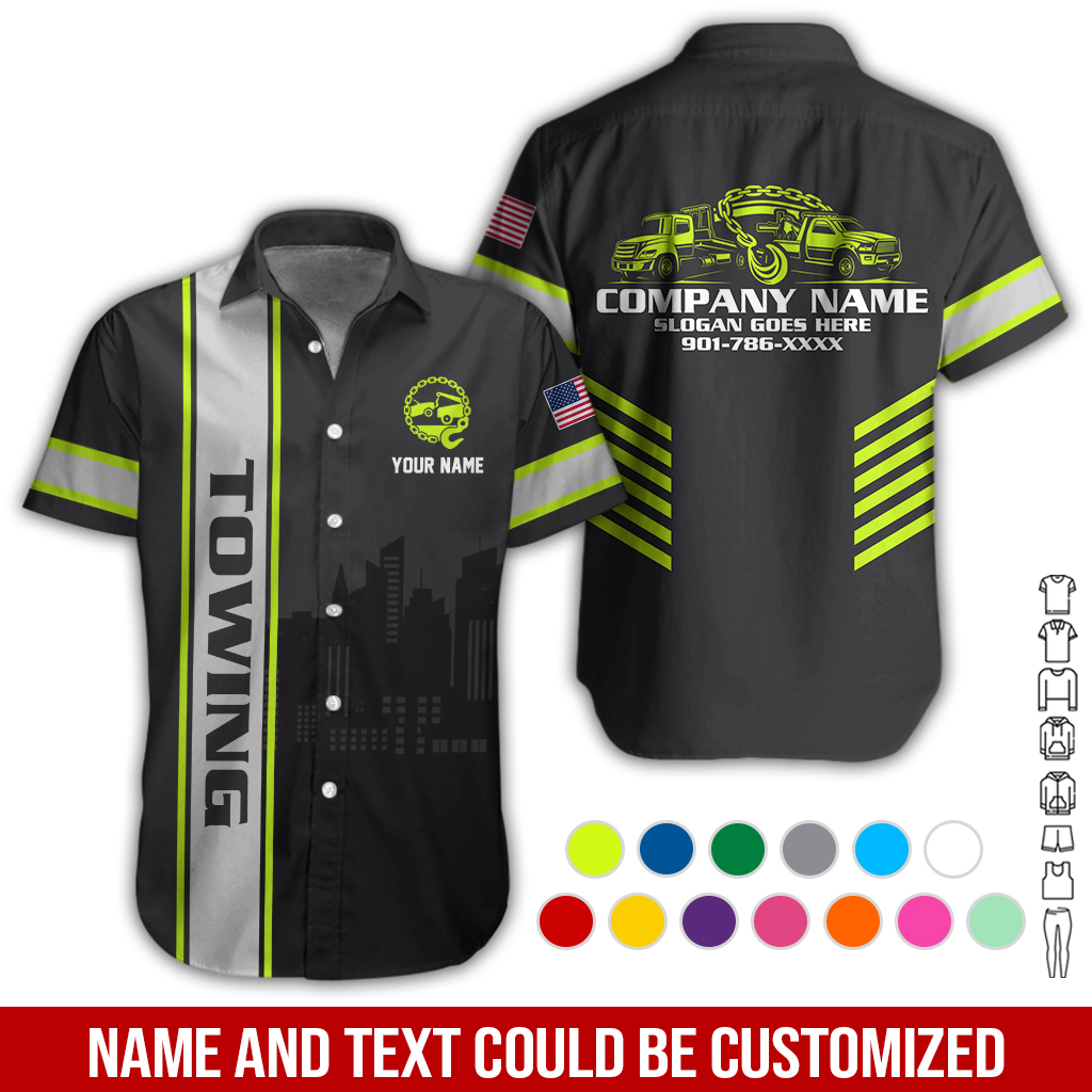 Custom Tow Truck 3D Hoodie - photo 3