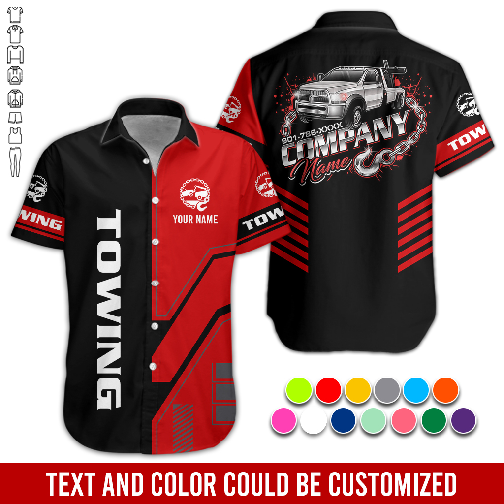 Custom Tow Truck 3D Hoodie - photo 12