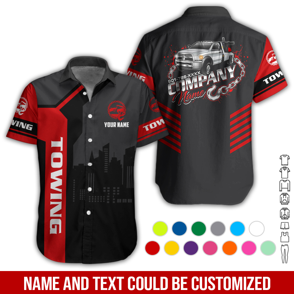 Custom Tow Truck 3D Hoodie - photo 12