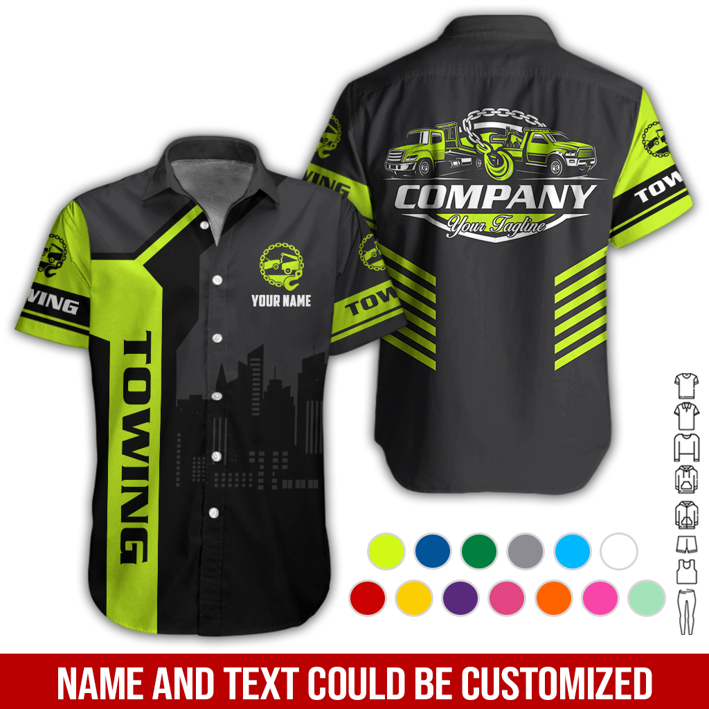 Custom Tow Truck 3D Hoodie - photo 3