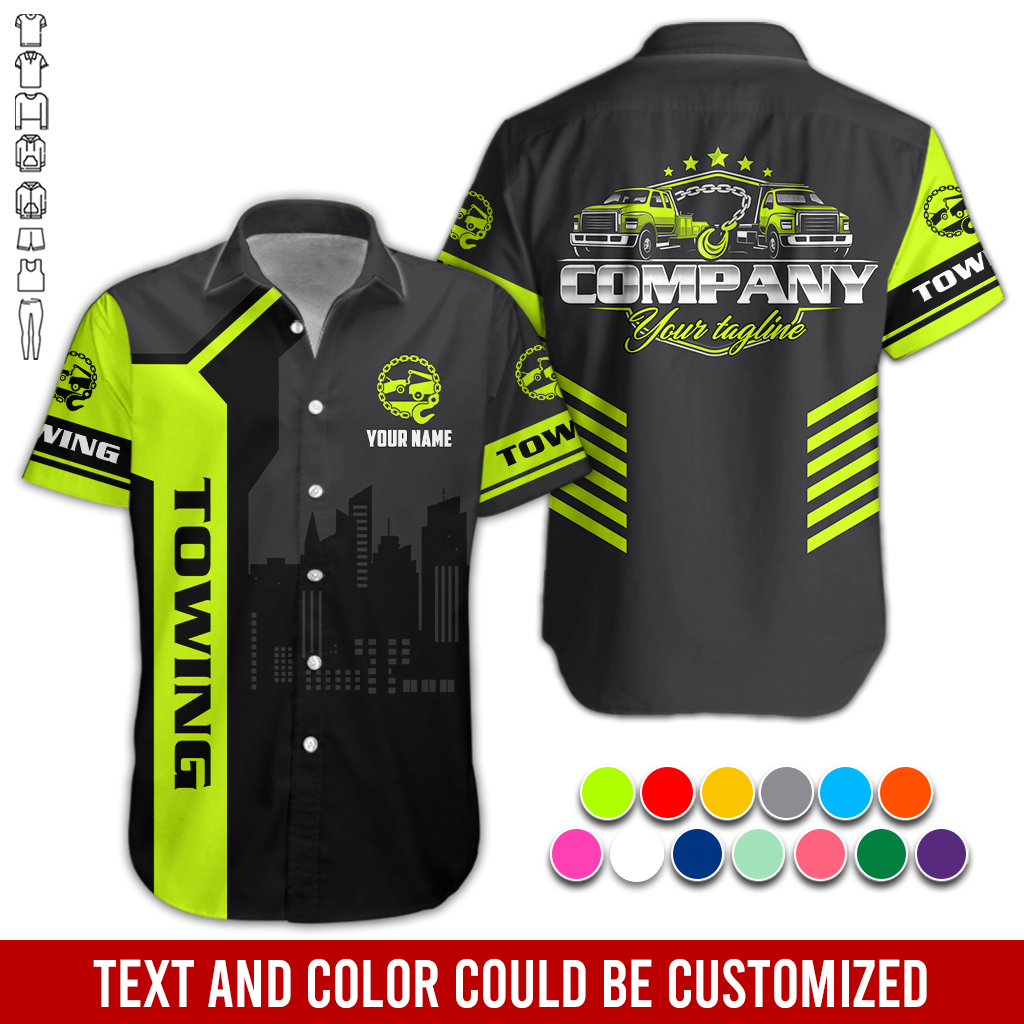 Custom Tow Truck 3D Hoodie - photo 3