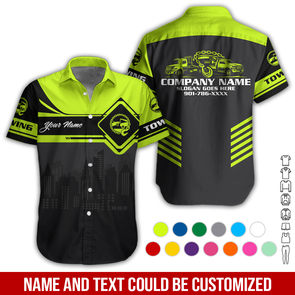 Custom Tow Truck 3D Hoodie - photo 3