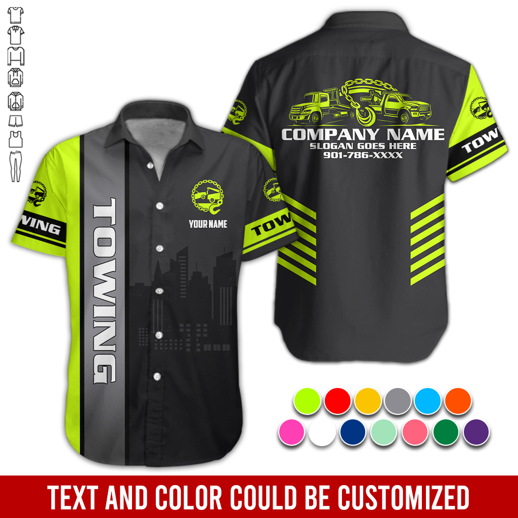 Custom Tow Truck 3D Hoodie - photo 3