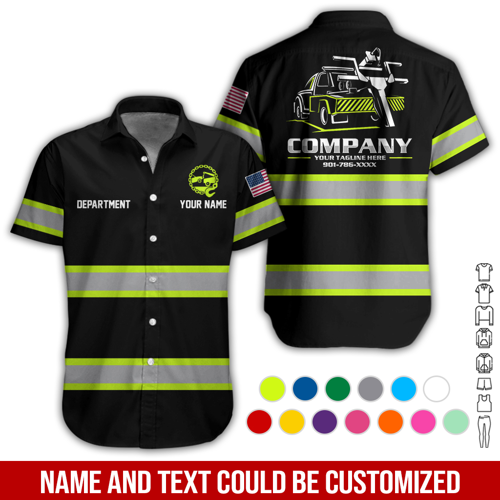Custom Tow Truck 3D Hoodie - photo 3