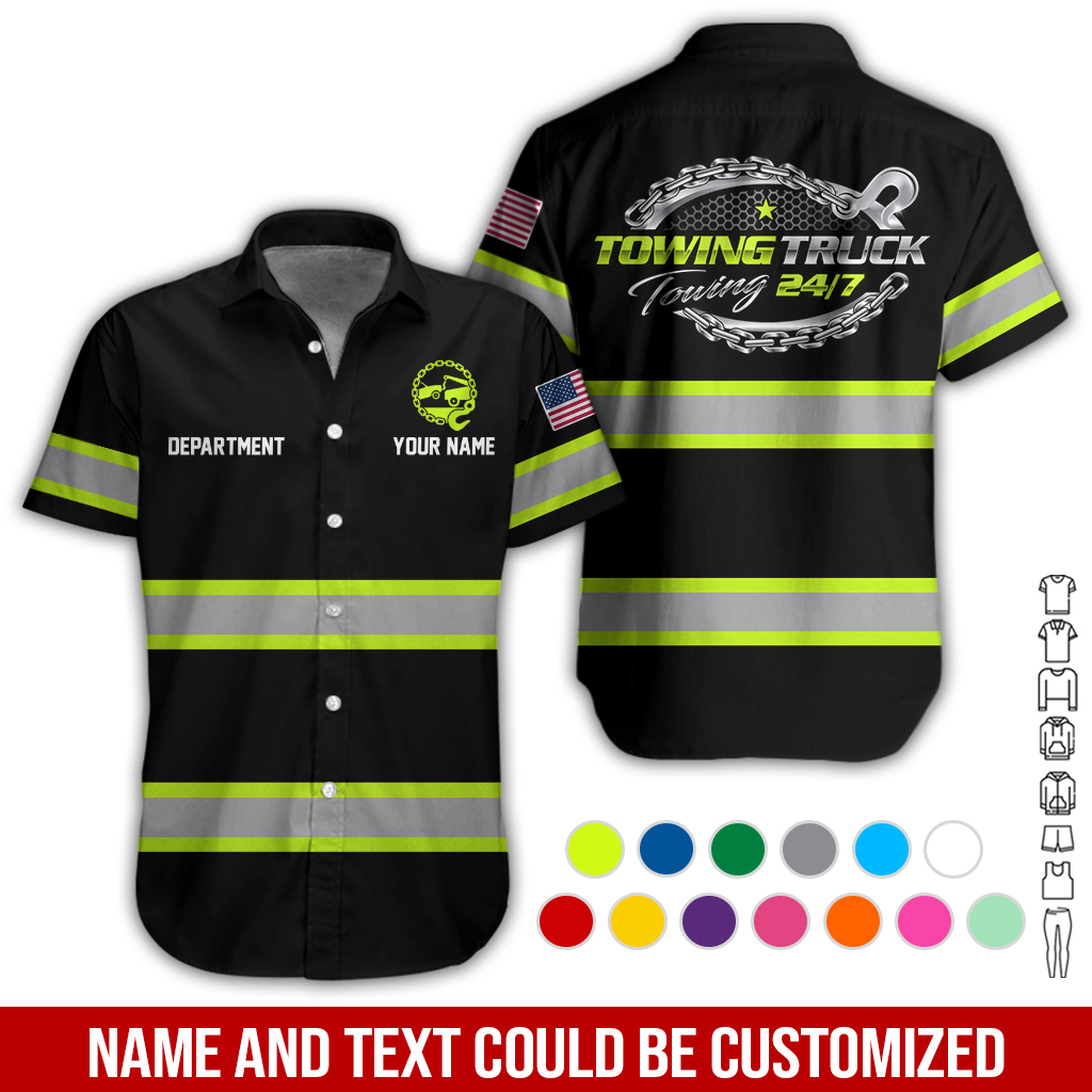 Custom Tow Truck 3D Hoodie - photo 3