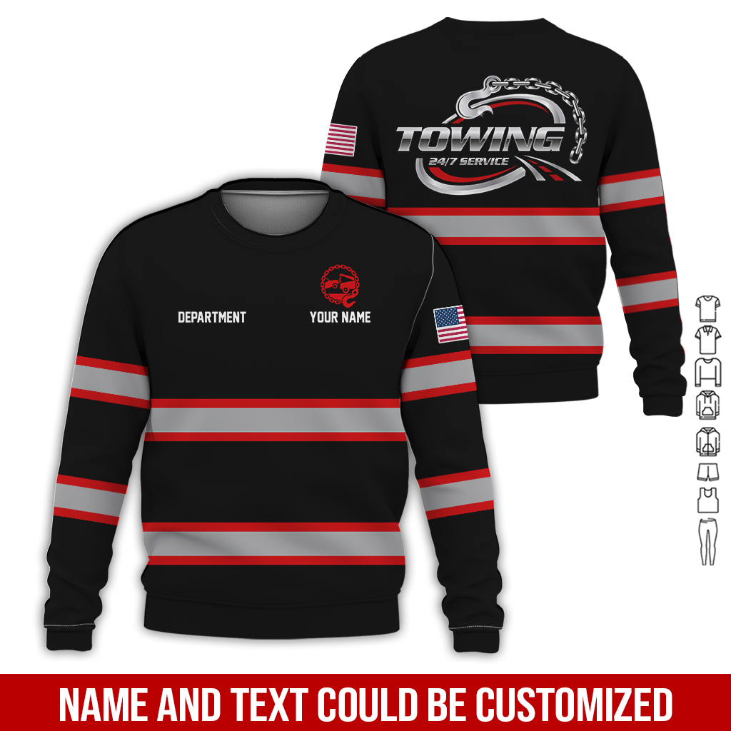 6066990-personalized-name-tow-truck-3d-all-over-printed-clothes-gl100-13.jpg Custom Tow Truck 3D Hoodie - photo 13