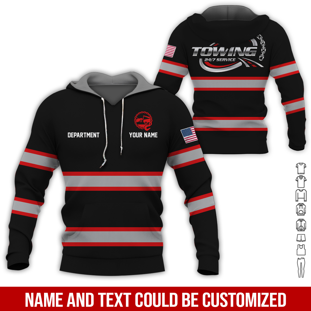 6066990-personalized-name-tow-truck-3d-all-over-printed-clothes-gl100-14.jpg Custom Tow Truck 3D Hoodie - photo 14