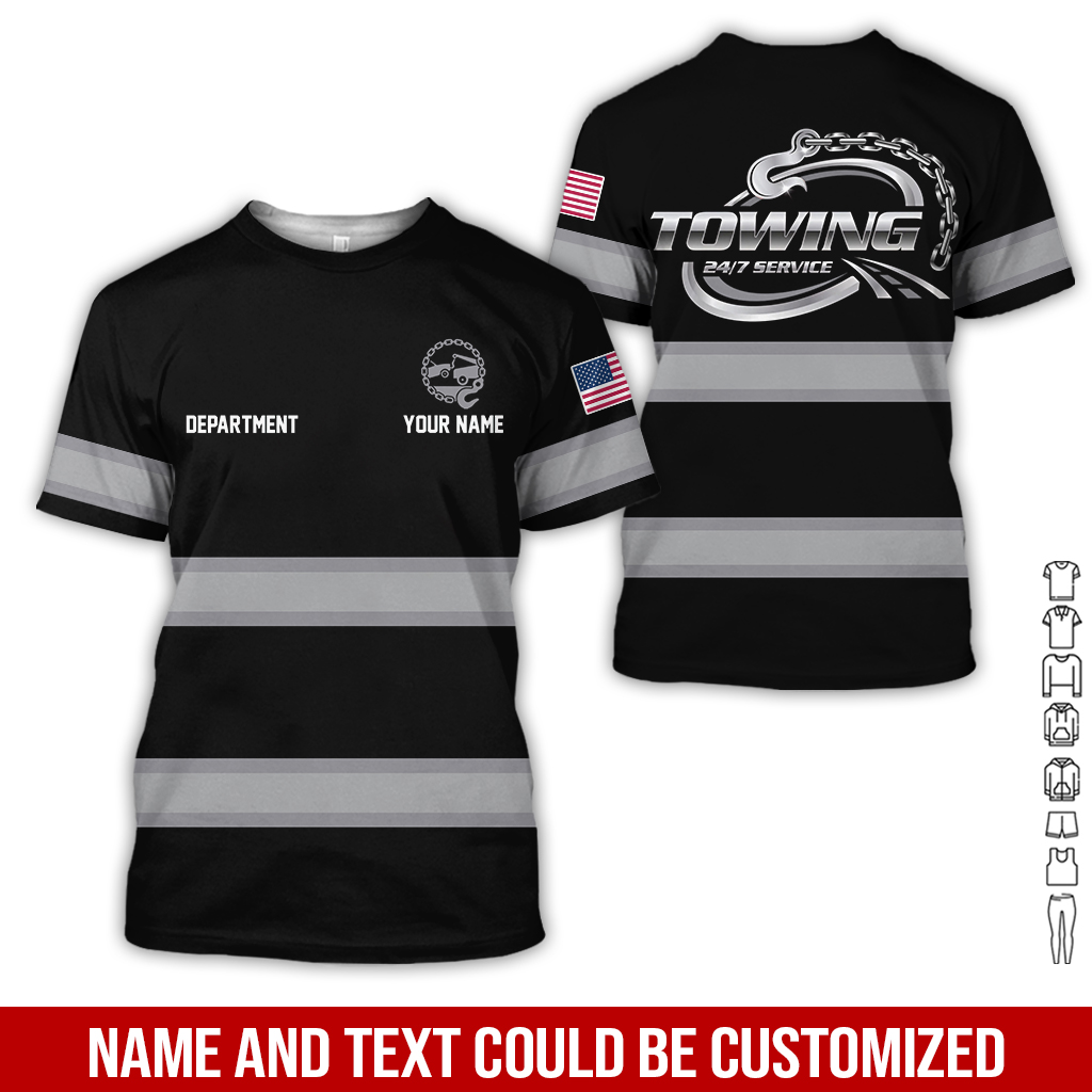 6066990-personalized-name-tow-truck-3d-all-over-printed-clothes-gl100-28.jpg Custom Tow Truck 3D Hoodie - photo 28