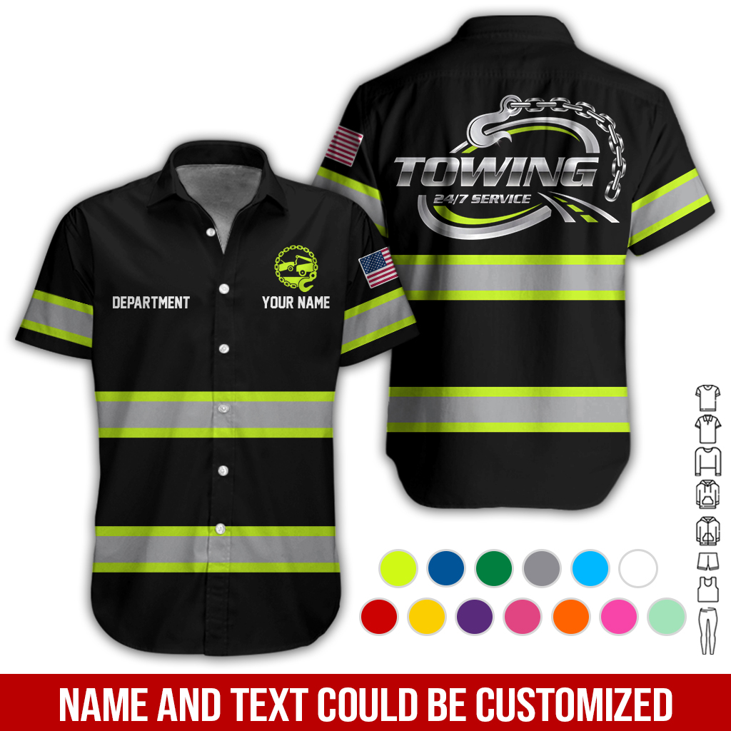 Custom Tow Truck 3D Hoodie - photo 3