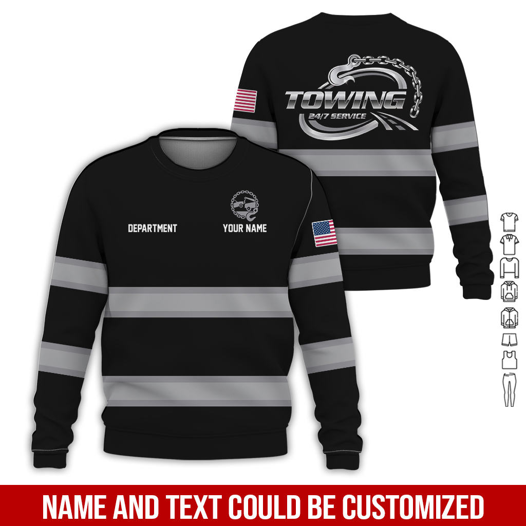 6066990-personalized-name-tow-truck-3d-all-over-printed-clothes-gl100-31.jpg Custom Tow Truck 3D Hoodie - photo 31