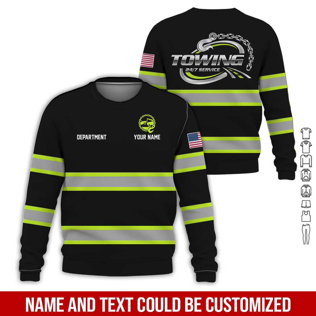 6066990-personalized-name-tow-truck-3d-all-over-printed-clothes-gl100-4.jpg Custom Tow Truck 3D Hoodie - photo 4