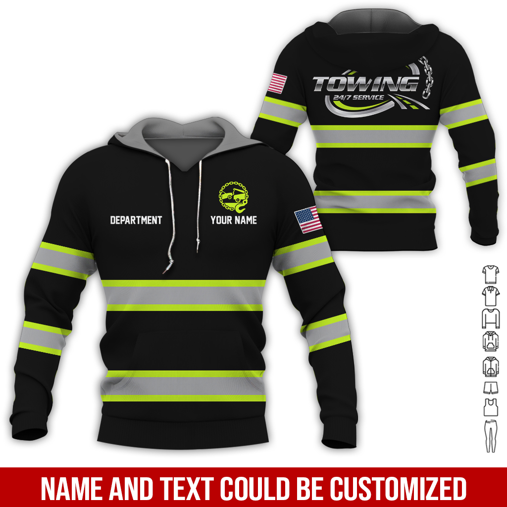 6066990-personalized-name-tow-truck-3d-all-over-printed-clothes-gl100-5.jpg Custom Tow Truck 3D Hoodie - photo 5