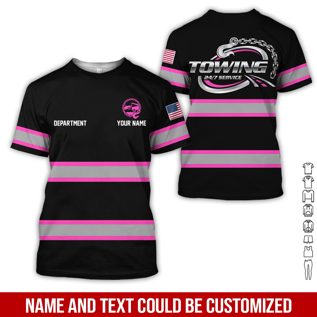 6066990-personalized-name-tow-truck-3d-all-over-printed-clothes-gl100-55.jpg Custom Tow Truck 3D Hoodie - photo 55