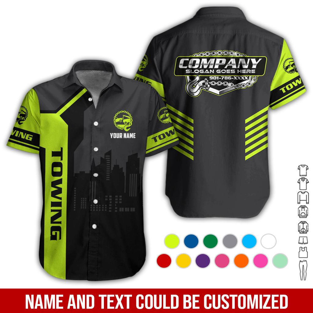 Custom Tow Truck 3D Hoodie - photo 3