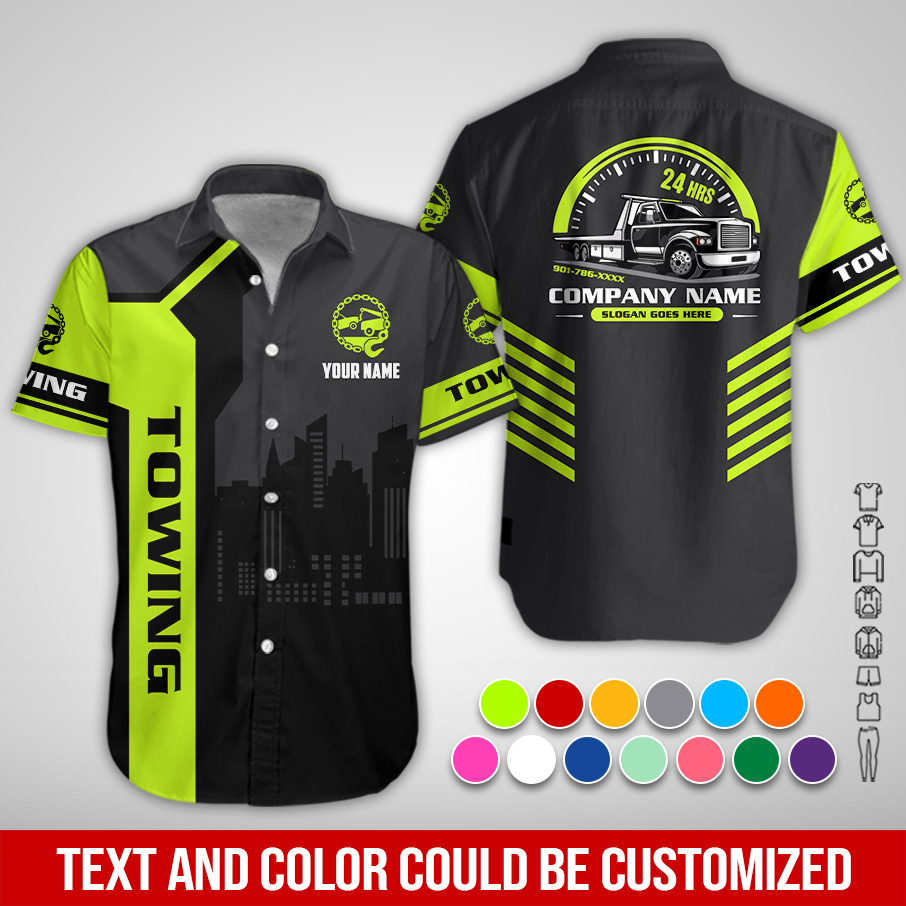 Custom Tow Truck 3D Hoodie - photo 3