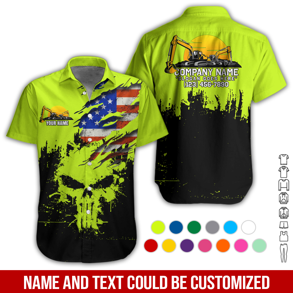 Custom Construction Uniform Style 3D Hoodie - photo 3