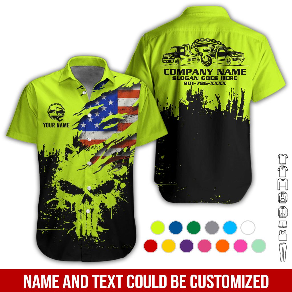 Custom Tow Truck 3D Hoodie - photo 3