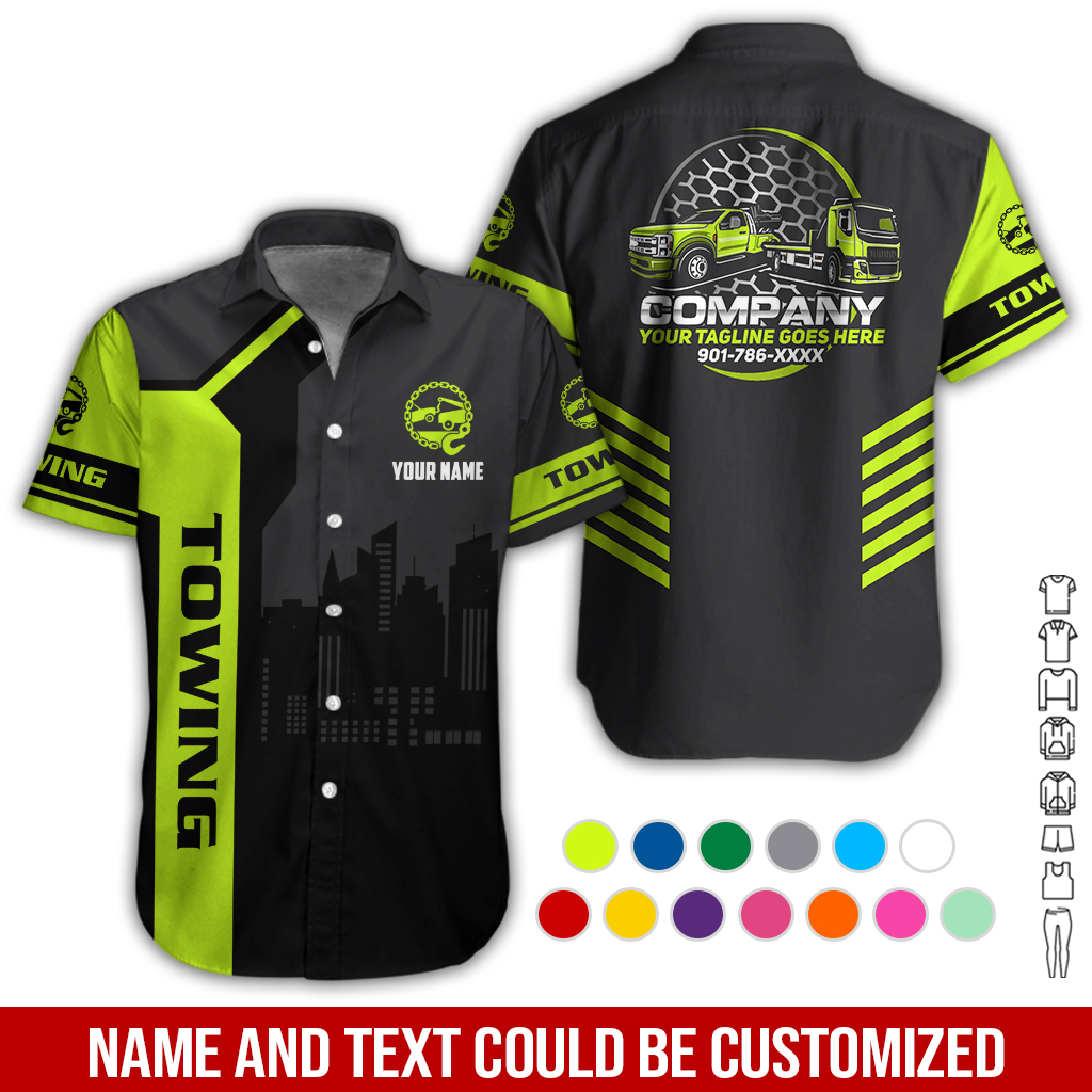 Custom Tow Truck 3D Hoodie - photo 3
