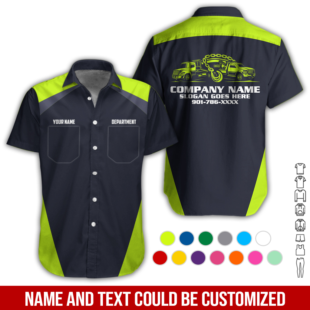 Custom Tow Truck 3D Hoodie - photo 3