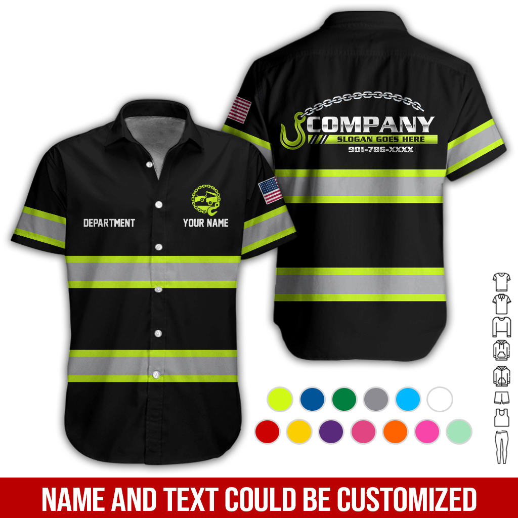 Custom Tow Truck 3D Hoodie - photo 3