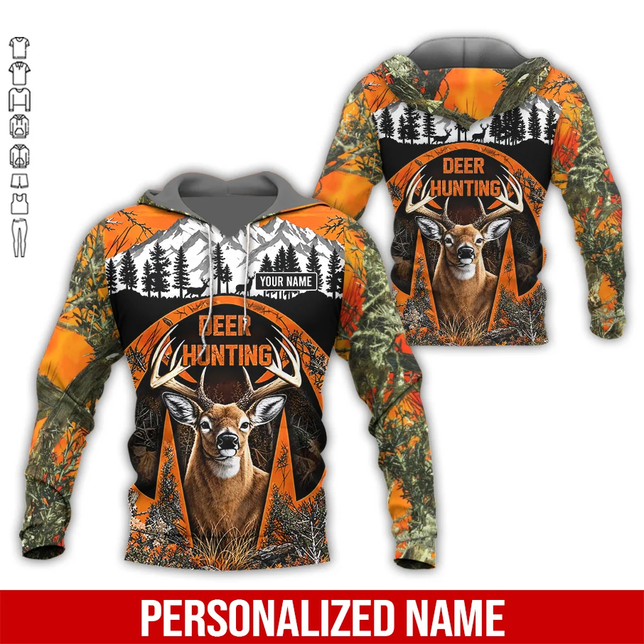 Deer Hunting All Over Printed Clothes PM313