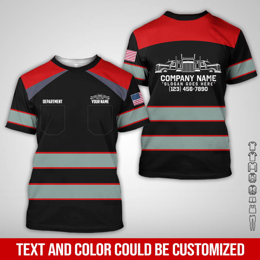 6076816-pocket-personalized-name-and-color-semi-truck-uniform-all-over-printed-clothes-am924-10.jpg Pocket-Custom Semi Truck Uniform Hoodie - photo 10