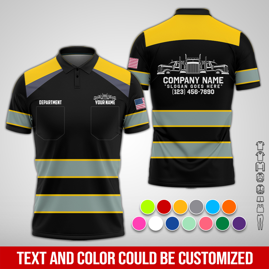 6076816-pocket-personalized-name-and-color-semi-truck-uniform-all-over-printed-clothes-am924-20.jpg Pocket-Custom Semi Truck Uniform Hoodie - photo 20