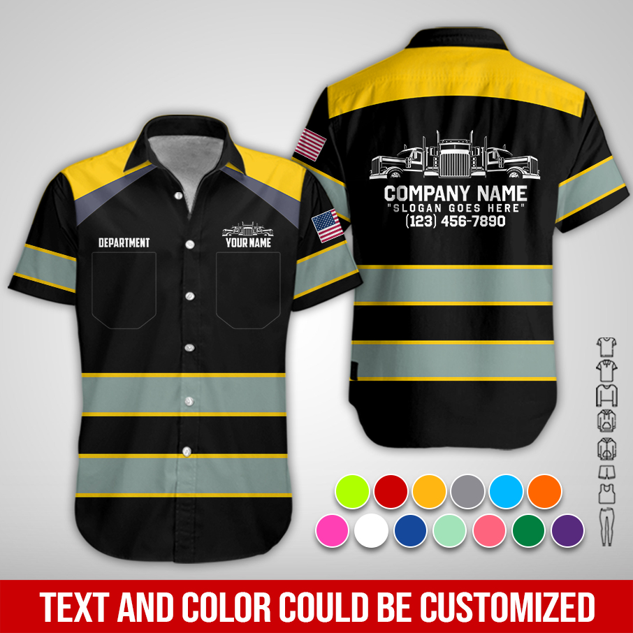 6076816-pocket-personalized-name-and-color-semi-truck-uniform-all-over-printed-clothes-am924-21.jpg Pocket-Custom Semi Truck Uniform Hoodie - photo 21