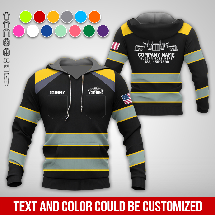 6076816-pocket-personalized-name-and-color-semi-truck-uniform-all-over-printed-clothes-am924-23.jpg Pocket-Custom Semi Truck Uniform Hoodie - photo 23