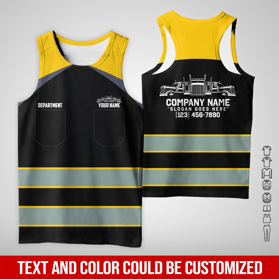 6076816-pocket-personalized-name-and-color-semi-truck-uniform-all-over-printed-clothes-am924-26.jpg Pocket-Custom Semi Truck Uniform Hoodie - photo 26