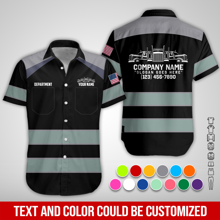6076816-pocket-personalized-name-and-color-semi-truck-uniform-all-over-printed-clothes-am924-30.jpg Pocket-Custom Semi Truck Uniform Hoodie - photo 30