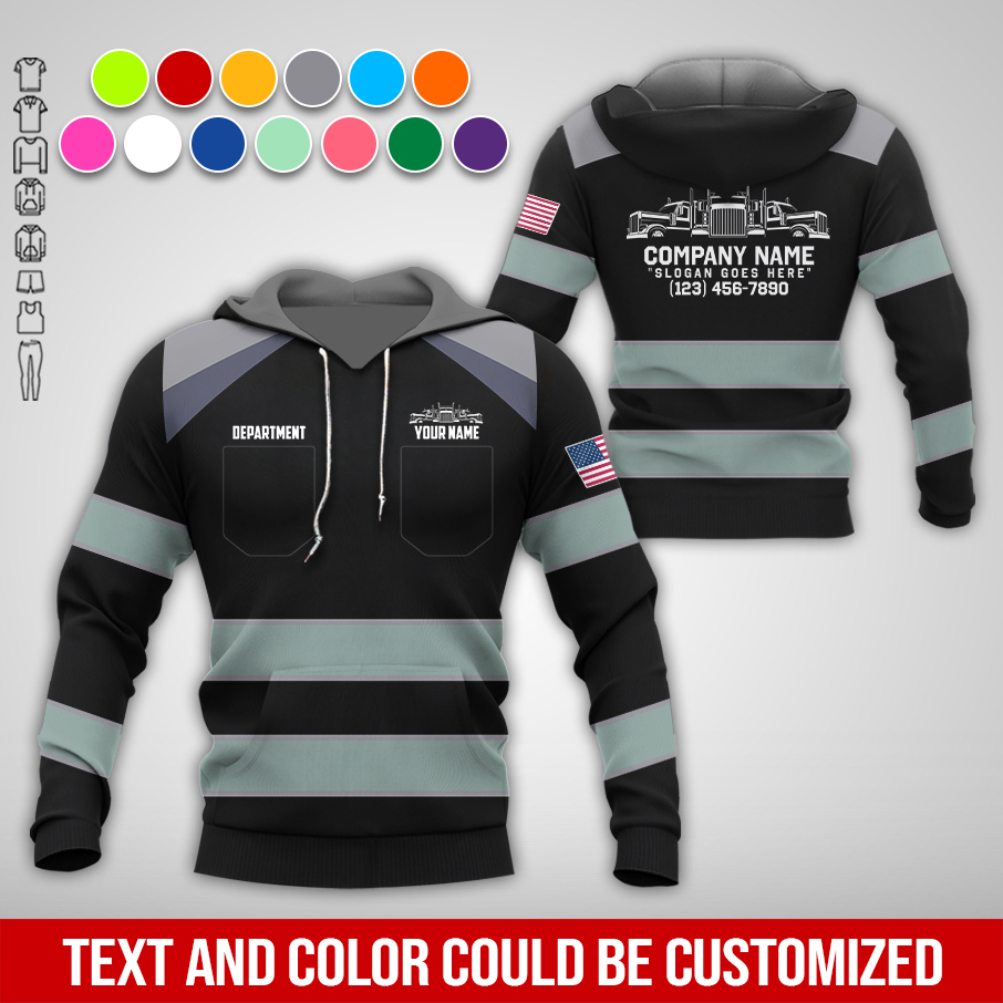 6076816-pocket-personalized-name-and-color-semi-truck-uniform-all-over-printed-clothes-am924-32.jpg Pocket-Custom Semi Truck Uniform Hoodie - photo 32
