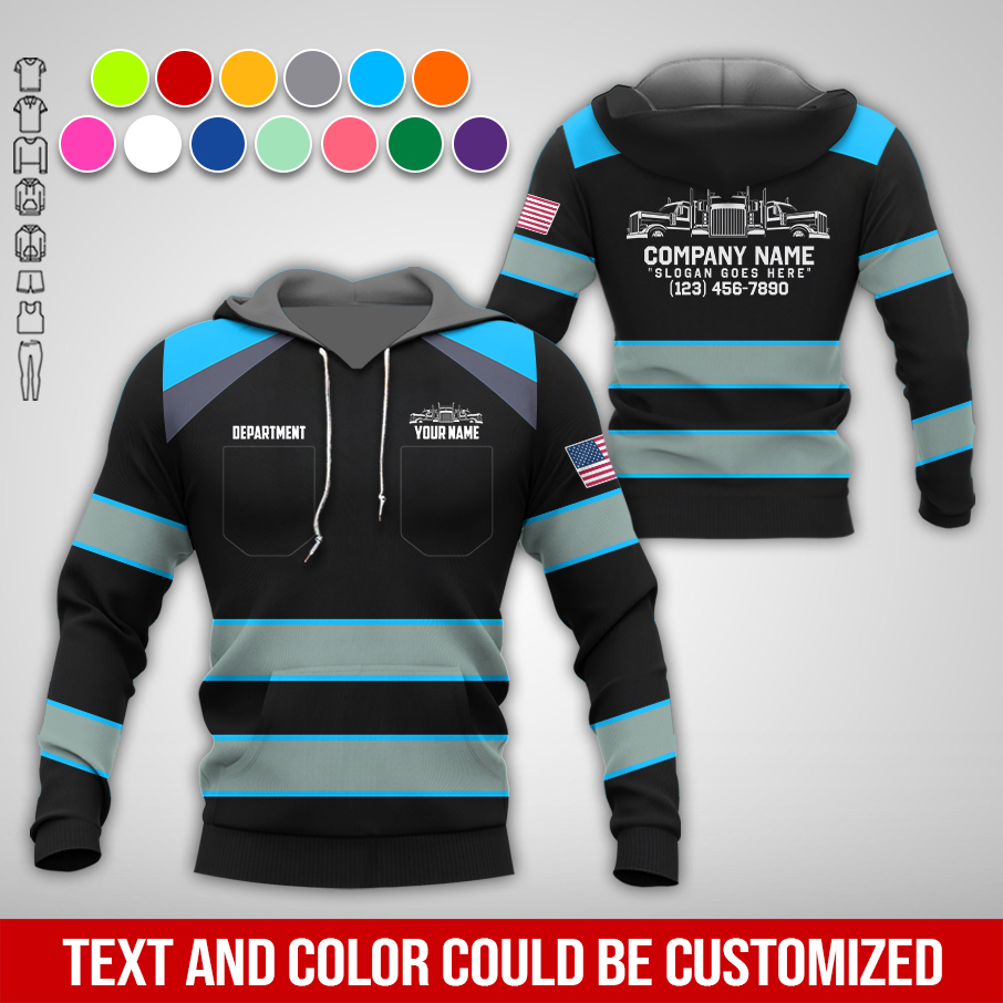 6076816-pocket-personalized-name-and-color-semi-truck-uniform-all-over-printed-clothes-am924-41.jpg Pocket-Custom Semi Truck Uniform Hoodie - photo 41