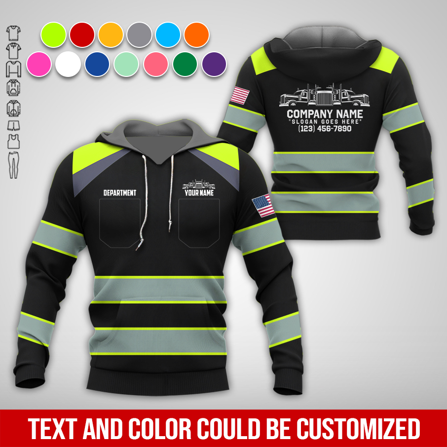 6076816-pocket-personalized-name-and-color-semi-truck-uniform-all-over-printed-clothes-am924-5.jpg Pocket-Custom Semi Truck Uniform Hoodie - photo 5