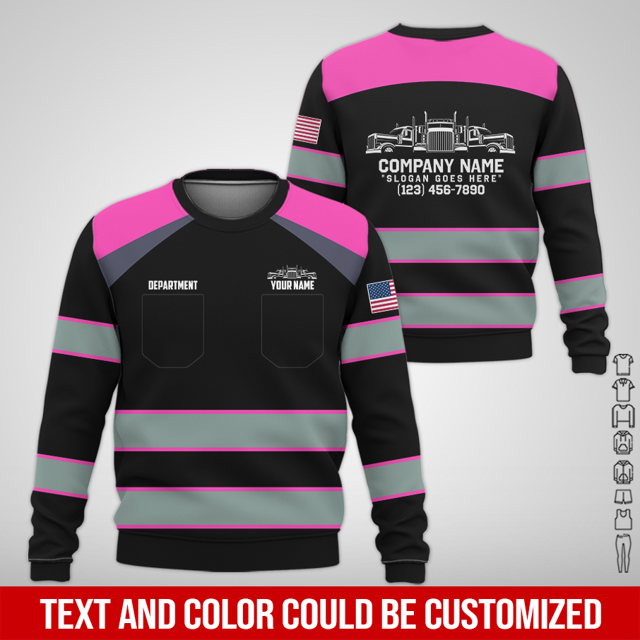6076816-pocket-personalized-name-and-color-semi-truck-uniform-all-over-printed-clothes-am924-58.jpg Pocket-Custom Semi Truck Uniform Hoodie - photo 58