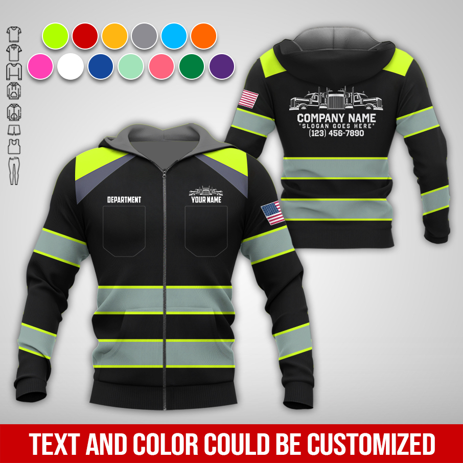 6076816-pocket-personalized-name-and-color-semi-truck-uniform-all-over-printed-clothes-am924-6.jpg Pocket-Custom Semi Truck Uniform Hoodie - photo 6
