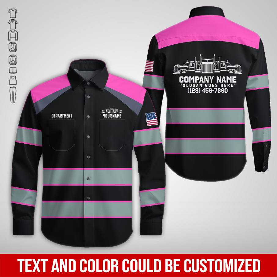 6076816-pocket-personalized-name-and-color-semi-truck-uniform-all-over-printed-clothes-am924-61.jpg Pocket-Custom Semi Truck Uniform Hoodie - photo 61