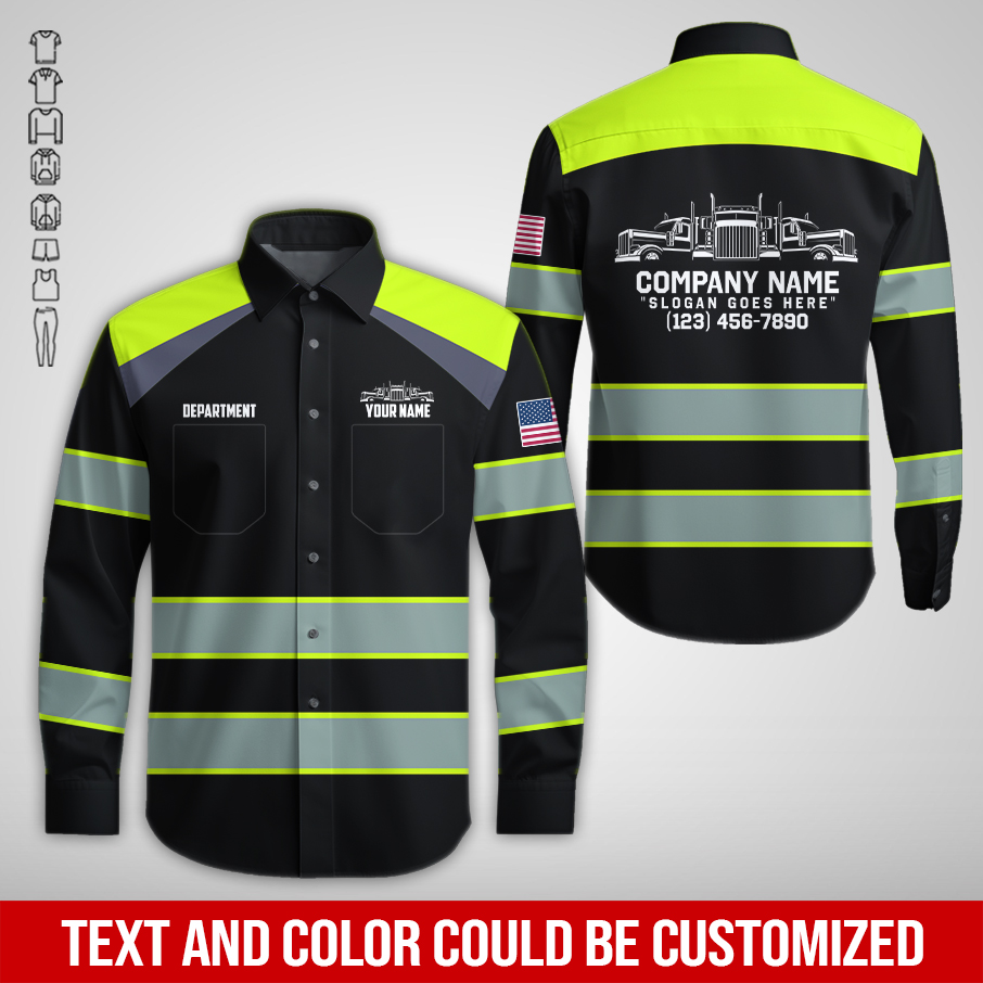 6076816-pocket-personalized-name-and-color-semi-truck-uniform-all-over-printed-clothes-am924-7.jpg Pocket-Custom Semi Truck Uniform Hoodie - photo 7