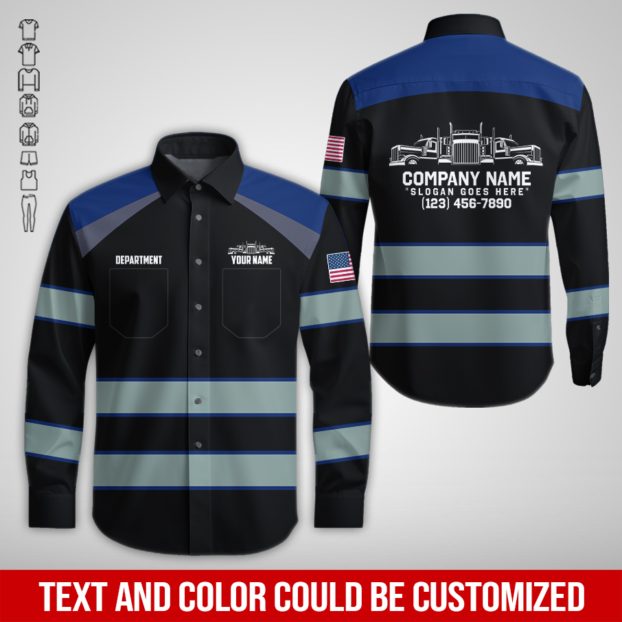 6076816-pocket-personalized-name-and-color-semi-truck-uniform-all-over-printed-clothes-am924-79.jpg Pocket-Custom Semi Truck Uniform Hoodie - photo 79