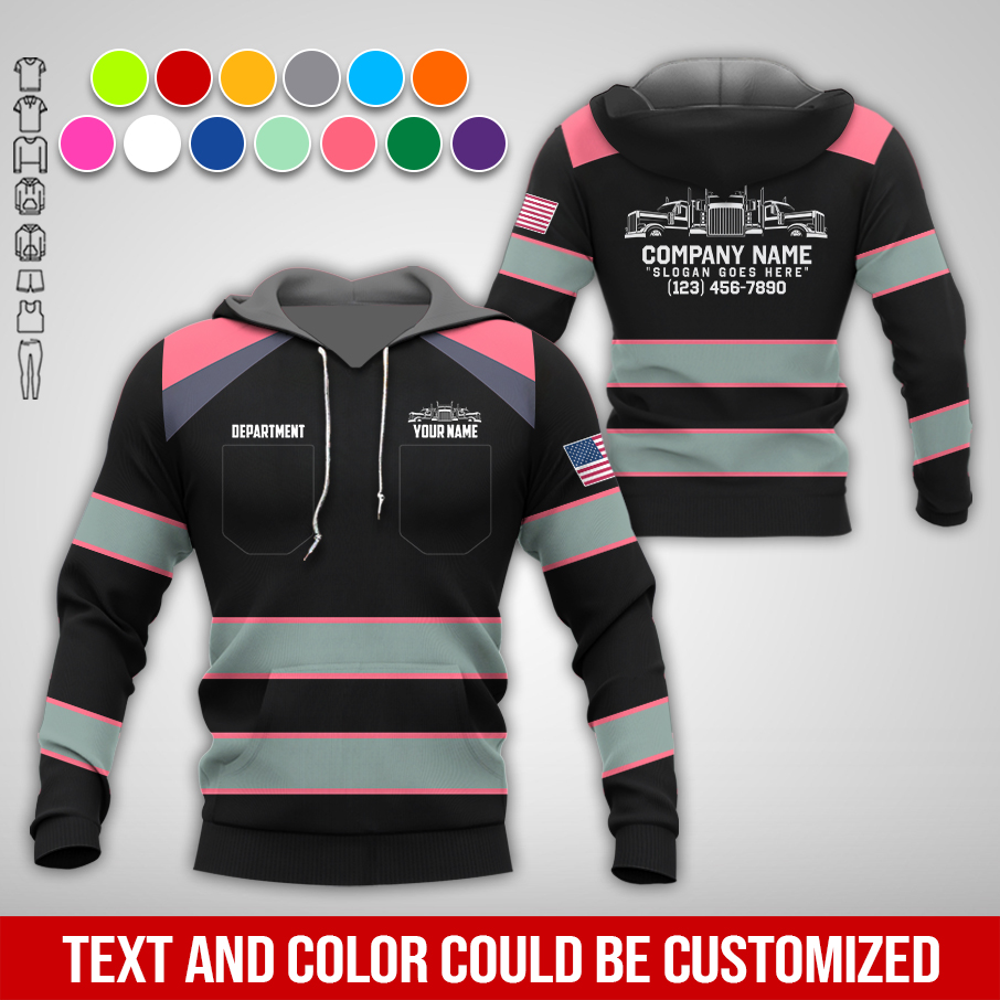 6076816-pocket-personalized-name-and-color-semi-truck-uniform-all-over-printed-clothes-am924-95.jpg Pocket-Custom Semi Truck Uniform Hoodie - photo 95
