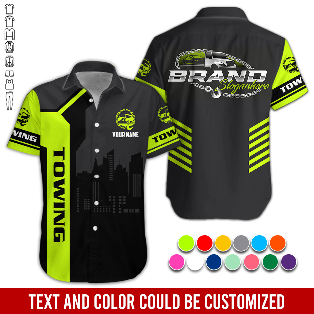 Custom Tow Truck 3D Hoodie - photo 3