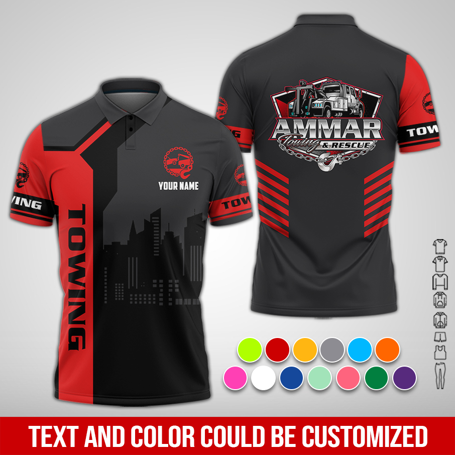 6080708-personalized-name-tow-truck-3d-all-over-printed-clothes-am932-11.jpg Custom Tow truck 3D Hoodie - photo 11
