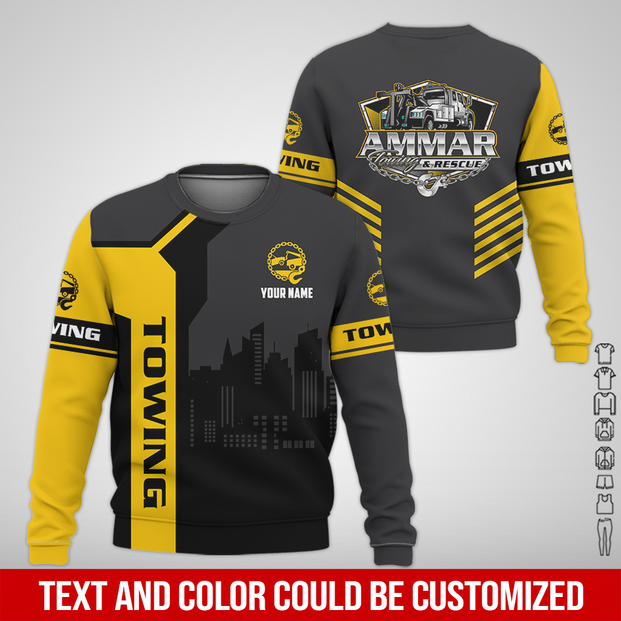 6080708-personalized-name-tow-truck-3d-all-over-printed-clothes-am932-22.jpg Custom Tow truck 3D Hoodie - photo 22